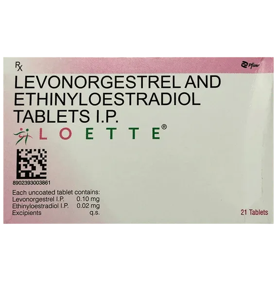 loette tablet 21's